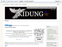 Tablet Screenshot of kidung.co