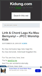 Mobile Screenshot of kidung.com