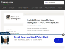 Tablet Screenshot of kidung.com